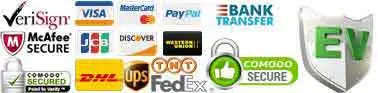 payment method aftermarket parts
