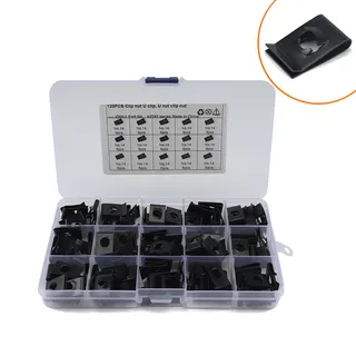 120 border boxes-black U-shaped spring chip internal decorative plate clamping snail 120 border boxes-black U-shaped spring chip internal decorative plate clamping snail