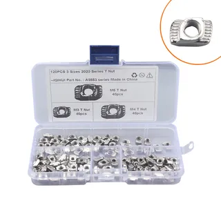 120 only 3 types of specifications of European standard T -type nut slider nuts combined with aluminum type nut accessories 120 only 3 types of specifications of European standard T -type nut slider nuts combined with aluminum type nut accessories