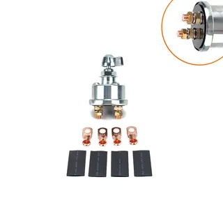 12V/24V automotive battery -breaking switch knob knob -type leak -proof power general switch matching wiring kit 12V/24V automotive battery -breaking switch knob knob -type leak -proof power general switch matching wiring kit