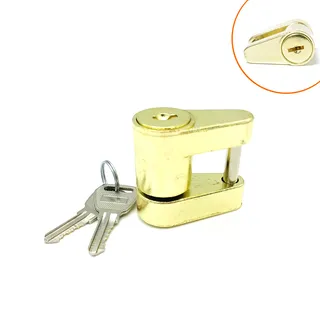 1/4 "small trailer/brass/Trailer Coupler Lock trailer lock train lock 1/4 "small trailer/brass/Trailer Coupler Lock trailer lock train lock
