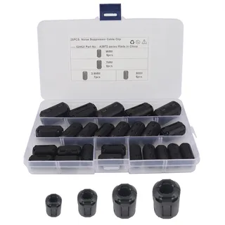 25 Multi-specifications assembled buckle anti-interference anti-diagnostic ringsinner diameter ofinner diameter of 3.5-9mm 25 Multi-specifications assembled buckle anti-interference anti-diagnostic ringsinner diameter ofinner diameter of 3.5-9mm