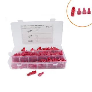 300 boxed connector kits-nylon insulation fast wiring terminal with T type free line terminal 300 boxed connector kits-nylon insulation fast wiring terminal with T type free line terminal