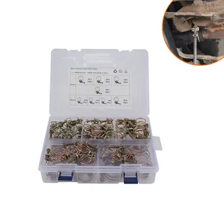 80 types of 8 specifications boxes-double iron throat hoop, double wire ring hoop, galvanized zinc wire pipe hoop 80 types of 8 specifications boxes-double iron throat hoop, double wire ring hoop, galvanized zinc wire pipe hoop