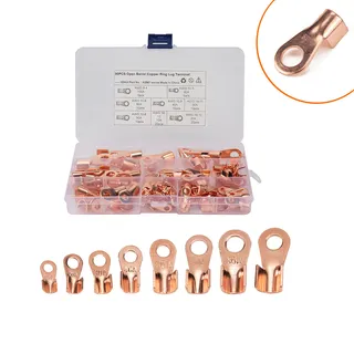 90 boxes of foreign trade-Copper Cold Voltage terminal opening Copper Nose Copper Line Ear Ear 90 boxes of foreign trade-Copper Cold Voltage terminal opening Copper Nose Copper Line Ear Ear