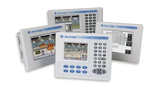 AB Rockwell 2711p-B7C4A1 touch screen AB human machine interface