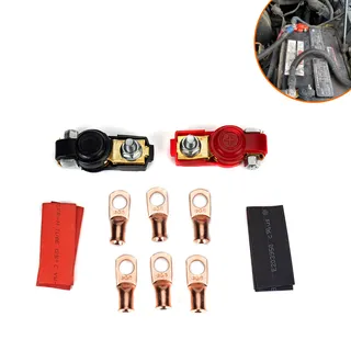 Auto battery GM Copper Pillar Battery Clear Clamp Set with Jet with Copper Tube with copper terminals Auto battery GM Copper Pillar Battery Clear Clamp Set with Jet with Copper Tube with copper terminals