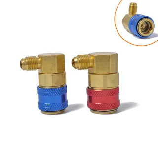 border best -selling car air -conditioned air -conditioning plus fluoride joint 90 ° right -angle conversion joint R134A fast connector border best -selling car air -conditioned air -conditioning plus fluoride joint 90 ° right -angle conversion joint R134A fast connector