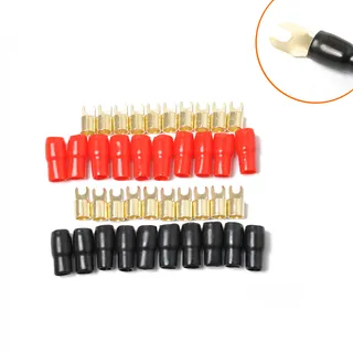 border best -selling car audio modified fork -shaped brass connecting terminal 4GA set (ten pairs) border best -selling car audio modified fork -shaped brass connecting terminal 4GA set (ten pairs)