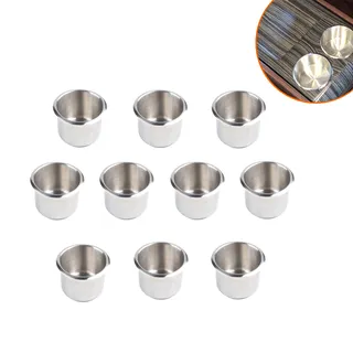border boutique car RV modification accessories stainless steel RV modification cup 6.8*5.5cm 10 installation border boutique car RV modification accessories stainless steel RV modification cup 6.8*5.5cm 10 installation
