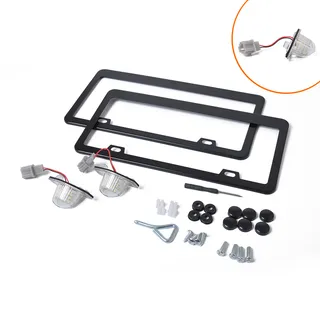 border e -commercefor Honda Fit accessories license plate replacement set license plate license plate frame