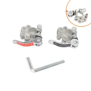 border fast disassembly battery connector car with porous wiring card tin -plated bronze battery clip a generation