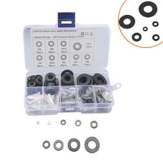 border hot -selling 340 combination boxes 9 specifications 8.8 levels of black flat pad carbon steel flat pads border hot -selling 340 combination boxes 9 specifications 8.8 levels of black flat pad carbon steel flat pads