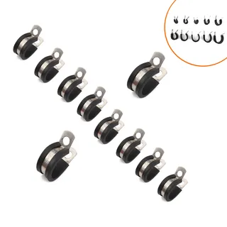 border -stainless steel connecting rubber strip band 10 sets of corrosion-resistant anti-rust-resistant pipe card specifications complete border -stainless steel connecting rubber strip band 10 sets of corrosion-resistant anti-rust-resistant pipe card specifications complete