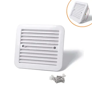 border Youpin RV modification Accessories Car White Side Tukou RV one -way dustproof fan fan border Youpin RV modification Accessories Car White Side Tukou RV one -way dustproof fan fan