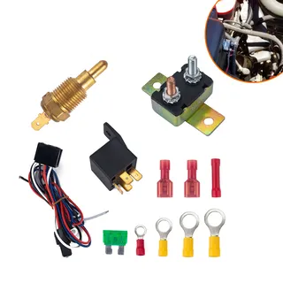Car radiator fan repair accessories cooling fan constant thermostat beam assembly temperature sensor switch Car radiator fan repair accessories cooling fan constant thermostat beam assembly temperature sensor switch