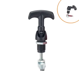 Car RV trailer/zinc alloy cabinet lock/T type handlebar tongue lock/compressed tongue lock/