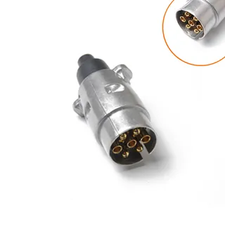 European -style aluminum alloy 7 -core trailer plug signal taillight joint trailer power cord beam rotor European -style aluminum alloy 7 -core trailer plug signal taillight joint trailer power cord beam rotor