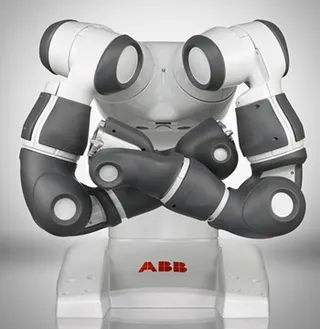 for ABB corn robot yumi - IRB 14000 collaborative robot 7 -axis load 500g