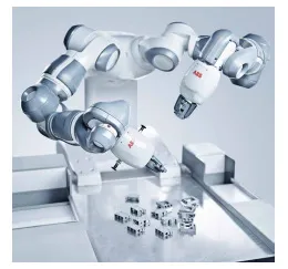 for ABB human-machine collaboration robot yumi-IRB14000 double-arm linkage robot assembly robot
