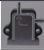 for Mercury fuel pump 3H6-04000-3 for 4/5/6 -9.9HP F6, F8, F9.8 4