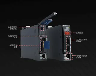 for Mitsubishi  PLC sports CPU module model R16MTCPU