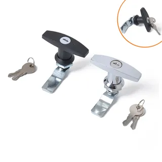 for RV trailer zinc alloy black brighter chromium T -lock T -shaped hand hand hand hand handle box lock for RV trailer zinc alloy black brighter chromium T -lock T -shaped hand hand hand hand handle box lock