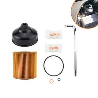 Foreign Trade 86mm-16 Machine Oil Filter Witch with Filter Element+Tool Pack-for BMW 3 Series