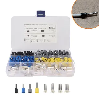 Foreign Trade Box -N Tube-shaped naked end-with needle-shaped pipeline-shaped terminal tube-type cold pressure wiring terminal Foreign Trade Box -N Tube-shaped naked end-with needle-shaped pipeline-shaped terminal tube-type cold pressure wiring terminal