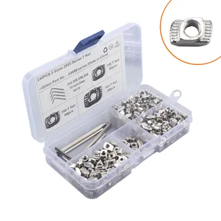 Foreign trade thermal sales 240 combined installation 3 specifications T -type nut slider nuts with wrench hardware accessories Foreign trade thermal sales 240 combined installation 3 specifications T -type nut slider nuts with wrench hardware accessories