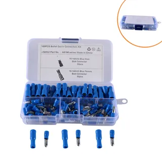 Head docking wire connector male and female insulating terminal end head to a cold -pressed child warhead male and female maternal opponent Head docking wire connector male and female insulating terminal end head to a cold -pressed child warhead male and female maternal opponent