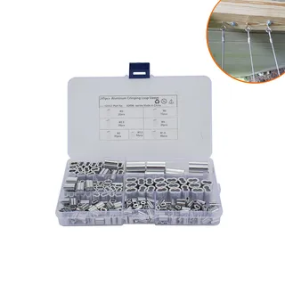 hot -selling steel wire rope aluminum sleeve 8 -character aluminum sleeve elliptical hole aluminum aluminum aluminum buckle 245 only hot -selling steel wire rope aluminum sleeve 8 -character aluminum sleeve elliptical hole aluminum aluminum aluminum buckle 245 only