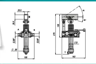Italian CONTARINI manual pump PAM-TDS 12 displacement 12cc PAM0151201 Italian CONTARINI manual pump PAM-TDS 12 displacement 12cc PAM0151201