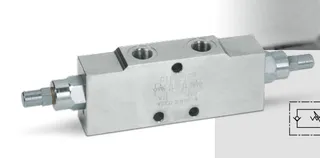 Italian OM balance valve VBCD 1/4 "de/a traffic 20L/min 20L/min Italian OM balance valve VBCD 1/4 "de/a traffic 20L/min 20L/min