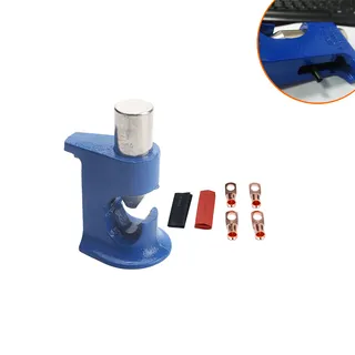Multi -specification combination of manual pressure wire tongs blue landing hammer pressing tool clamp with copper beauty rules Multi -specification combination of manual pressure wire tongs blue landing hammer pressing tool clamp with copper beauty rules