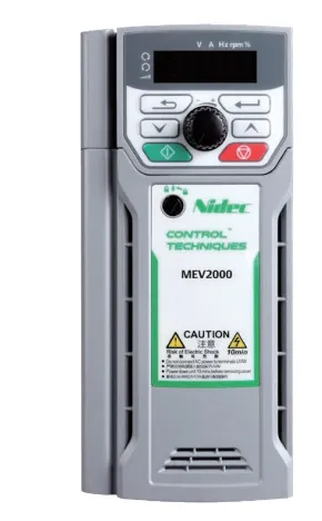 Nidec Nikko Emerson inverter MEV2000-40022-000 Nedok authorized agent Nidec Nikko Emerson inverter MEV2000-40022-000 Nedok authorized agent