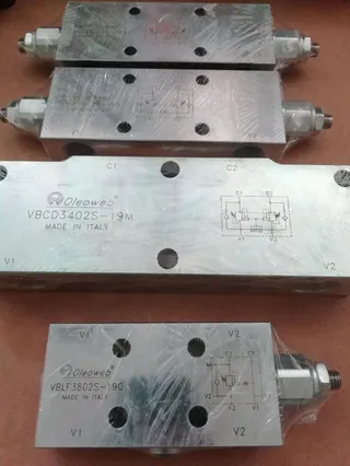 Oleoweb one-way balance valve VBLF3802S-19Q Oreo balance valve traffic 35L/min