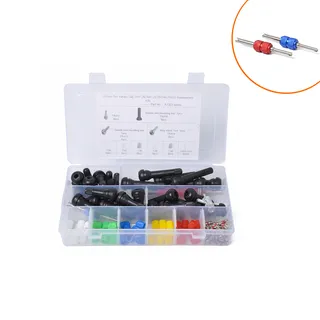 Qihui border auto parts- car tire door-color valve mouth hat-valve core American/French Qihui border auto parts- car tire door-color valve mouth hat-valve core American/French