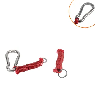 RV trailer safety rope safety insurance buckle stainless steel spring hook safety anti -off -rope 1.5m hook+rope RV trailer safety rope safety insurance buckle stainless steel spring hook safety anti -off -rope 1.5m hook+rope
