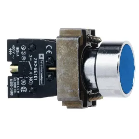 Schneider XB2B metal series button XB2BA61C flat -head button ? 22 spring reset 1NO Schneider XB2B metal series button XB2BA61C flat -head button ? 22 spring reset 1NO
