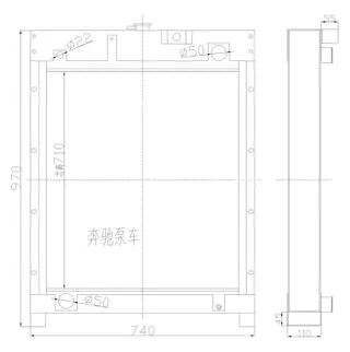 selling imported pump truck truck radiator all aluminum water tank radiator selling imported pump truck truck radiator all aluminum water tank radiator