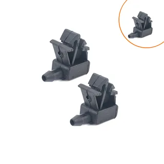 Steaming best -selling Citroen water spraying mouth car front windshield card buckle water mouth 1 pair 6438z7 Steaming best -selling Citroen water spraying mouth car front windshield card buckle water mouth 1 pair 6438z7