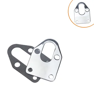 Tibette SBC oil pump pad chrome chrome oil pump closing board car accessories for Chevrolet Tibette SBC oil pump pad chrome chrome oil pump closing board car accessories for Chevrolet