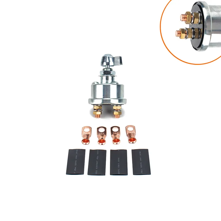 12V/24V automotive battery -breaking switch knob knob -type leak -proof power general switch matching wiring kit online 12V/24V automotive battery -breaking switch knob knob -type leak -proof power general switch matching wiring kit online