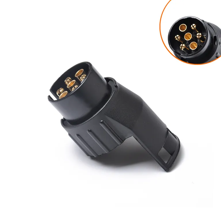 12V truck cable connector converter plug 7p to 13P European ruler cable cable car RV online 12V truck cable connector converter plug 7p to 13P European ruler cable cable car RV online