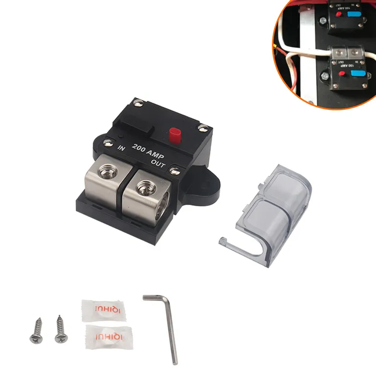 200A250A Automobile Audio can restore circuit breaker car audio insurance wire switch switching power online 200A250A Automobile Audio can restore circuit breaker car audio insurance wire switch switching power online