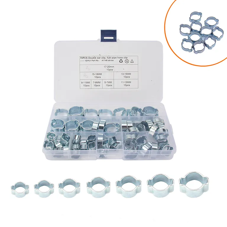 70 boxes of galvanized double -ear card hoop double ear hoop double -ear hoop water pipe clip online 70 boxes of galvanized double -ear card hoop double ear hoop double -ear hoop water pipe clip online