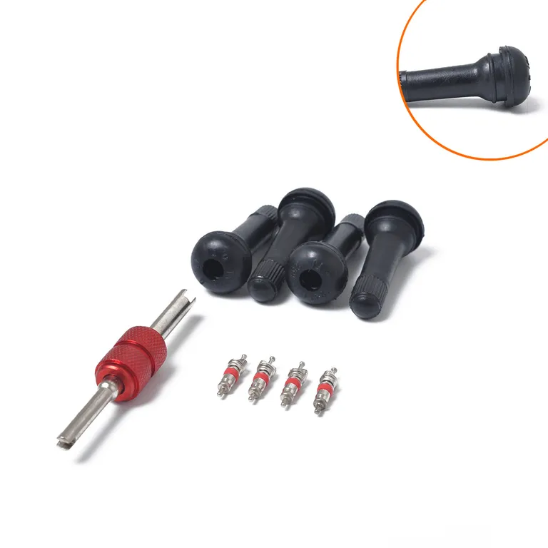 Automobile tire mouth TR414+4 valve core and maintenance tool Valley mouth repair set 2 pairs online Automobile tire mouth TR414+4 valve core and maintenance tool Valley mouth repair set 2 pairs online