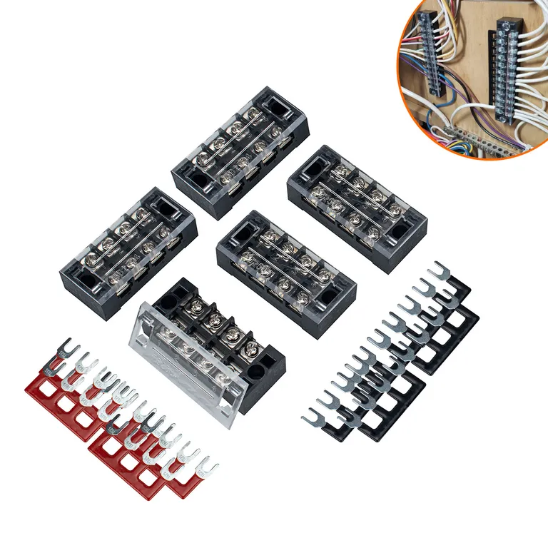 border -5 set TB power terminal connectors 25A+short connector multiple-digit unity set online border -5 set TB power terminal connectors 25A+short connector multiple-digit unity set online