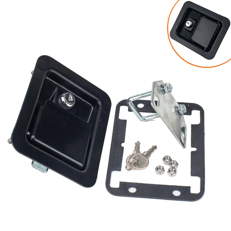 border auto parts trailer truck door lock RV modification tool box lock/black aluminum alloy carriage inner lock online border auto parts trailer truck door lock RV modification tool box lock/black aluminum alloy carriage inner lock online